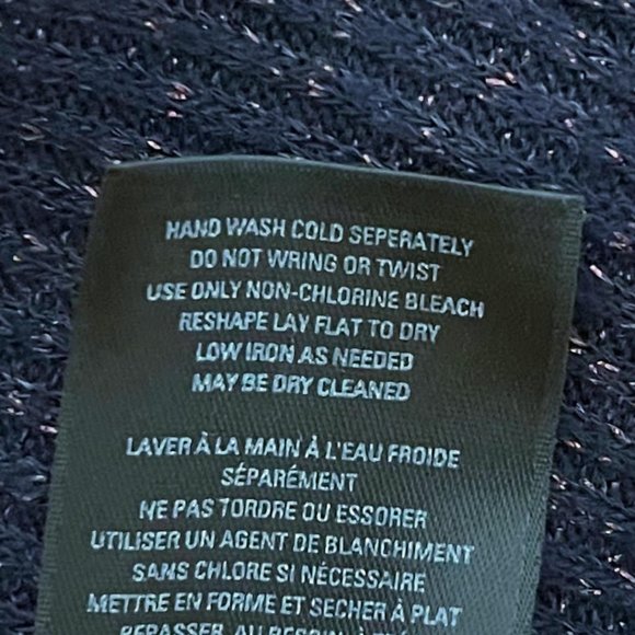 Postmark Anthropologie XS/S Purple Cowl Neck Long Sleeve Ruffle Orley Sweater - Picture 9 of 10